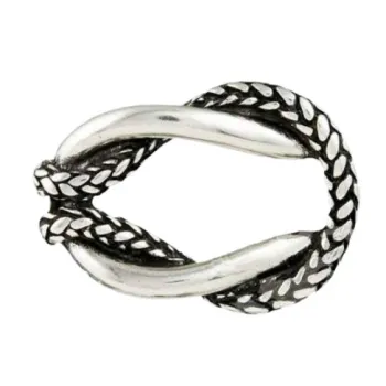 Design Gürtelschnalle Kordel silber von Umjubelt